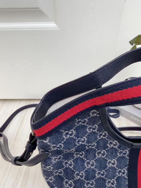 【9成新】GUCCI GIGLIO 緹花托特包 