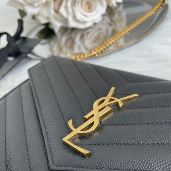 【9.5成新】【12期0利率】YSL woc 22.5公分 