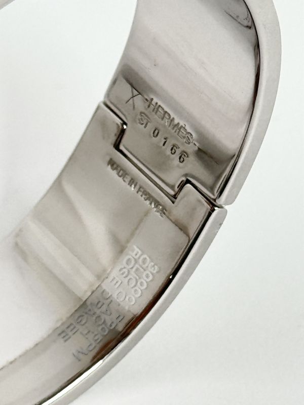 【未使用閒置】HERMES Clic H Clac 寬版手環 