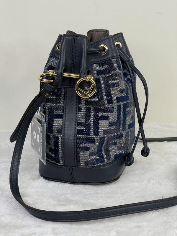 【95成新】FENDI Mon Tresor 水桶包 