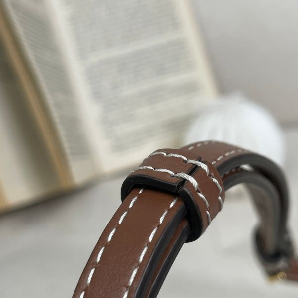 【12期0利率】BURBERRY  TB帆布迷你水桶包【95成新】 
