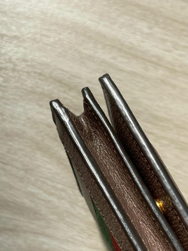 【99成新】GUCCI OPHIDIA 雙折短夾 