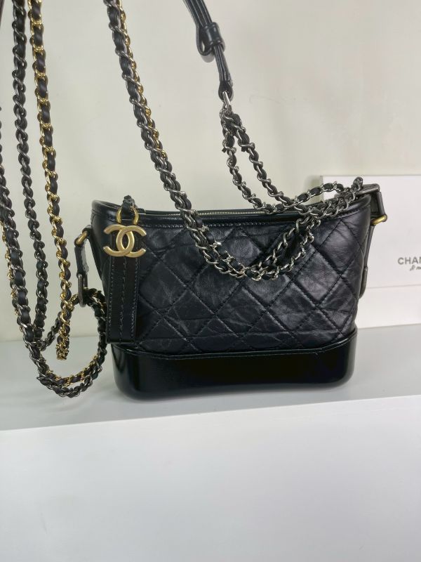 【分期0利率】CHANEL Gabrielle hobo 流浪包小號【99成新，新包味道還在】 