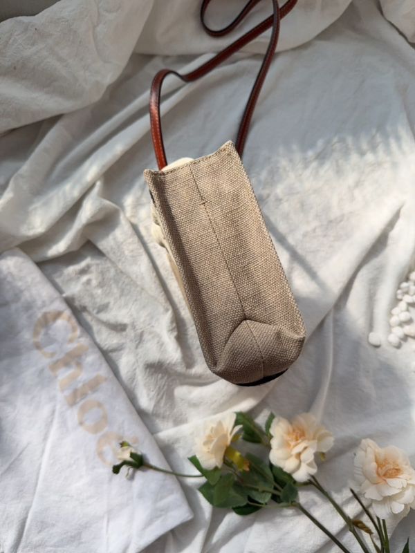 【分期0利率】CHLOE WOODY TOTE 迷你 棕【9成新】 