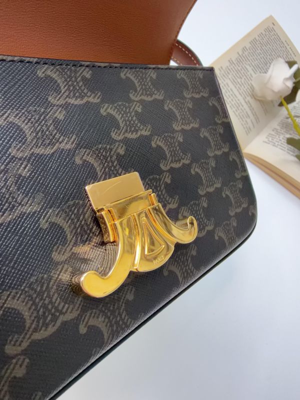 【95成新】CELINE Claude Triomphe 單肩包 