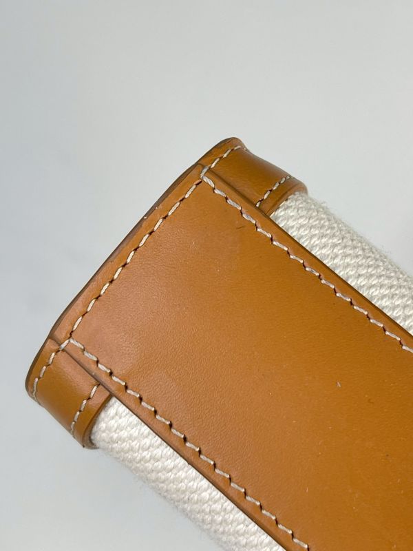 【95成新】CELINE印花LOGO帆布迷你琴譜包 