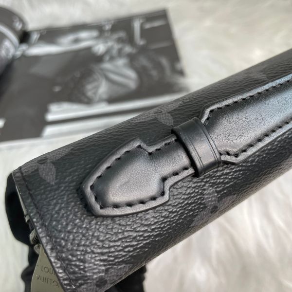 【12期0利率】LV Zippy XL 手拿拉鍊黑老花長夾【99成新】 