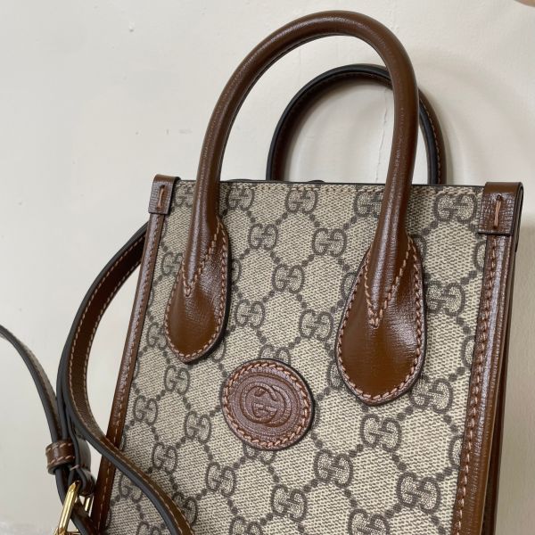 【12期0利率】GUCCI 迷你滿版老花琴譜包【95成新】 