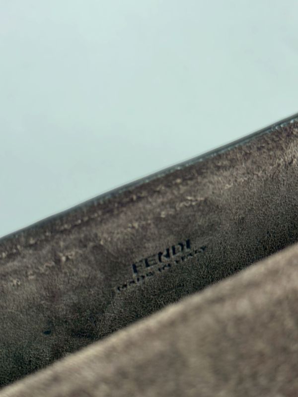 【9成新】FENDI Mini Soft Trunk 老花斜背包 