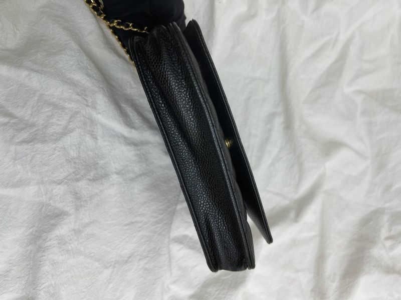 【9成新】CHANEL  磁吸扣荔枝牛皮WOC 