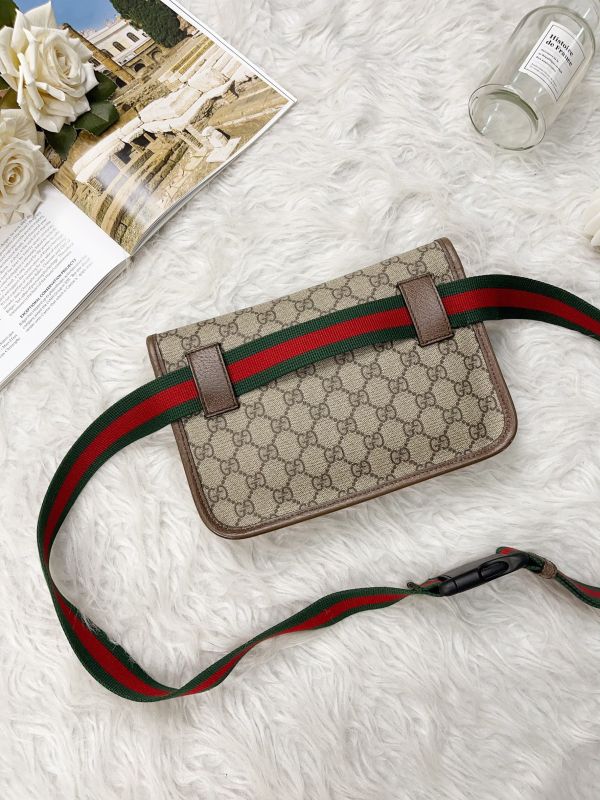【分期0利率】GUCCI Supreme虎頭胸包 【99成新】 