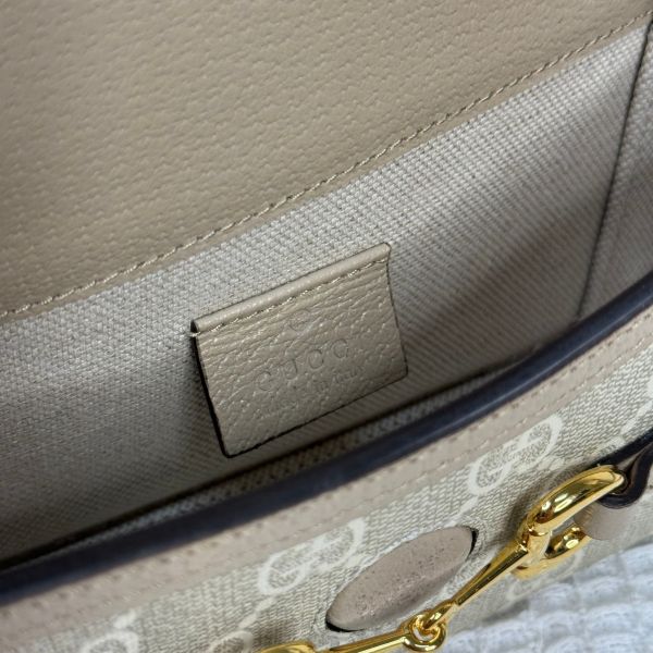 【12期0利率】Gucci 馬銜扣 1955 迷你包【9成新】 