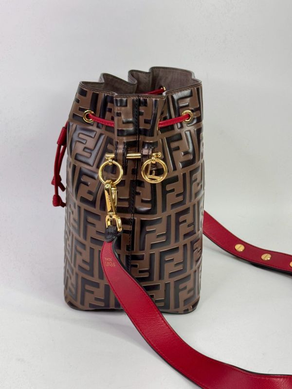 【9成新】FENDI  Mon Tresor 水桶包 大號 