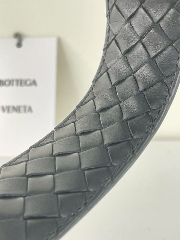 【分期0利率】BV細編織4CM圓頭皮帶【全新品】 