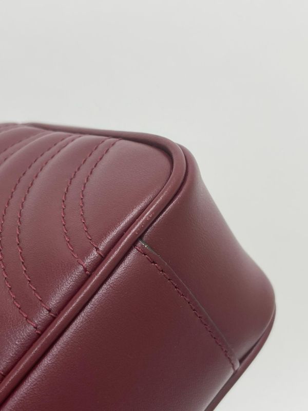 【95成新】GUCCI GG MARMONT 肩背包 小號 