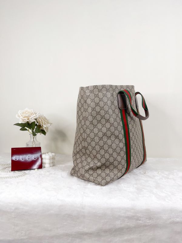 【分期0利率】GUCCI GG Tender 中型手提袋【9成新】 