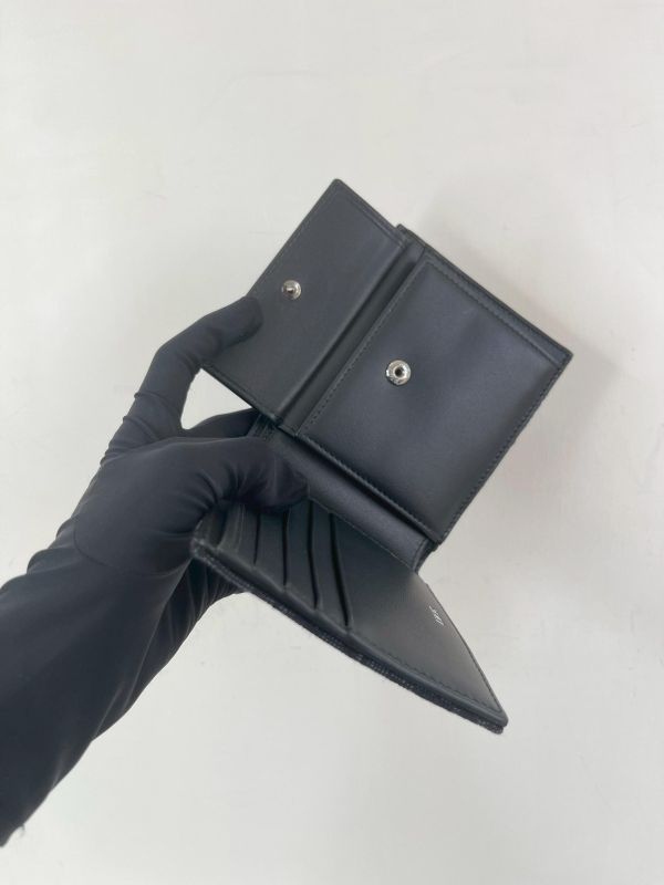 【全新品】DIOR OBLIQUE 對折零錢短夾 