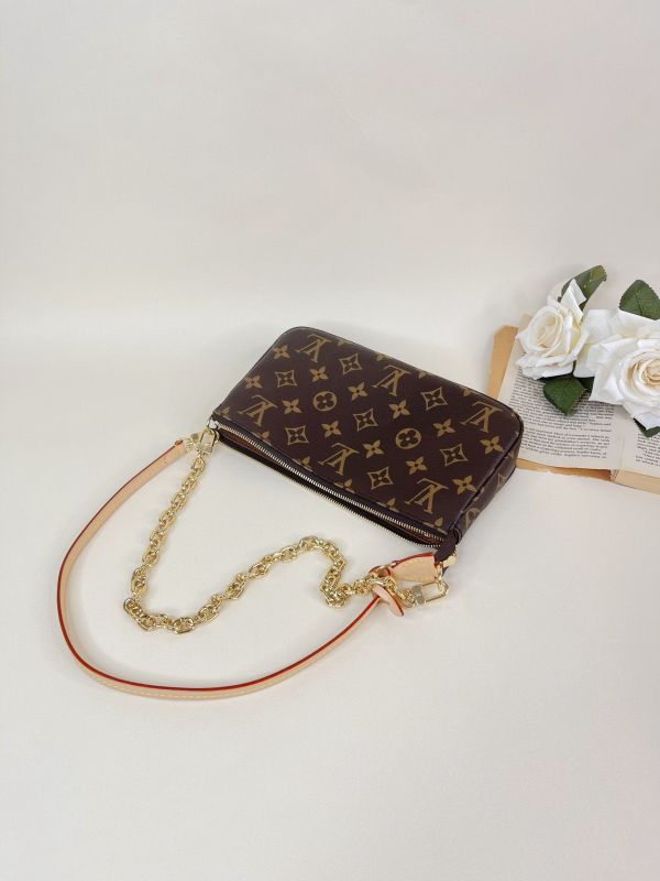 【分期0利率】LV Pochette Accessoires 大麻將包【全新品】