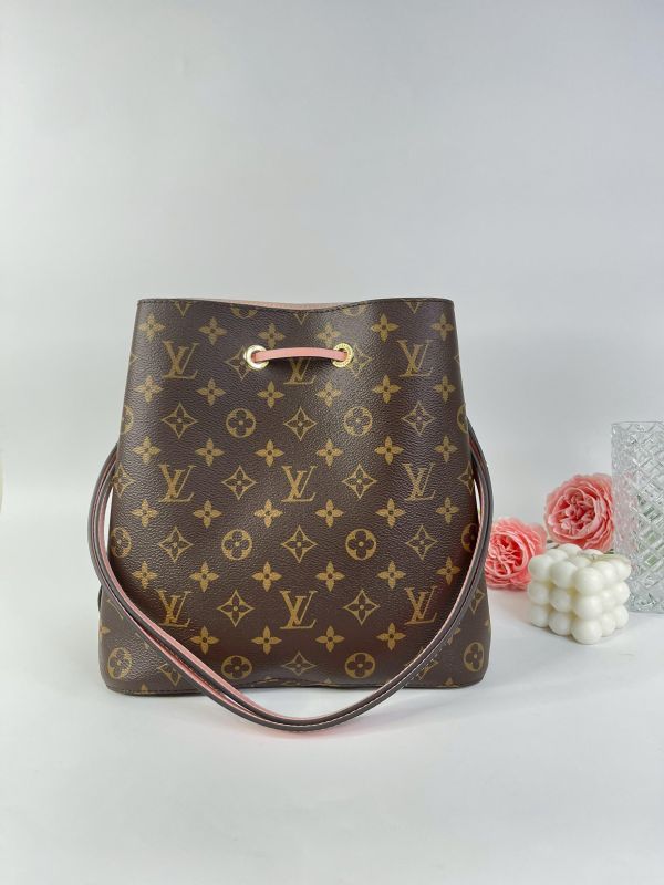 【未使用閒置品】LV NéoNoé MM 粉色 