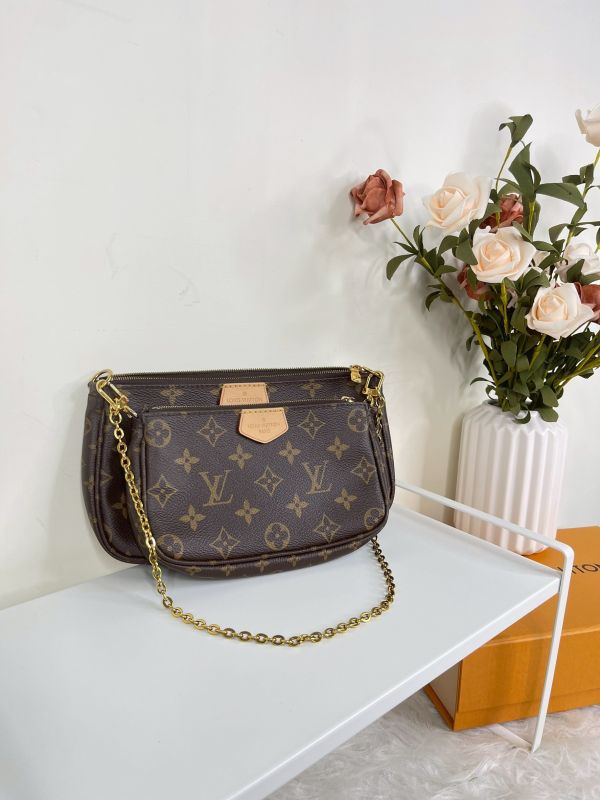 【分期0利率】LV Multi Pochette Accessoires【95成新】 