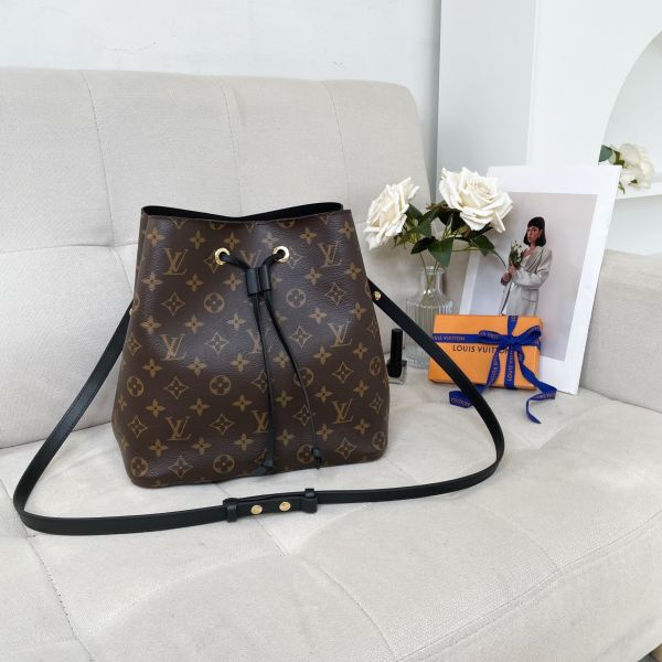 【12期0利率】LV NéoNoé MM老花水桶包【9成新】 