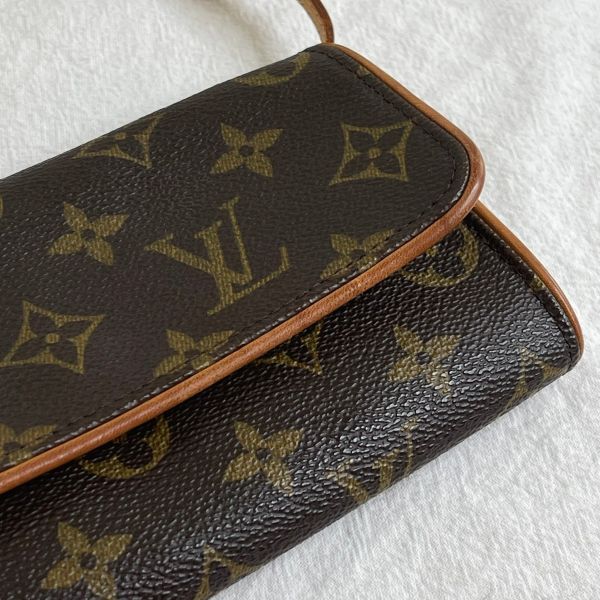 【12期0利率】LV Pochette Twin 小號肩背包【9成新】 