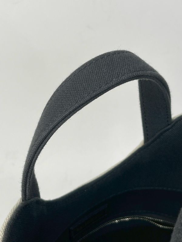 【95成新】BALENCIAGA WAVE BB 印花帆布水桶包 