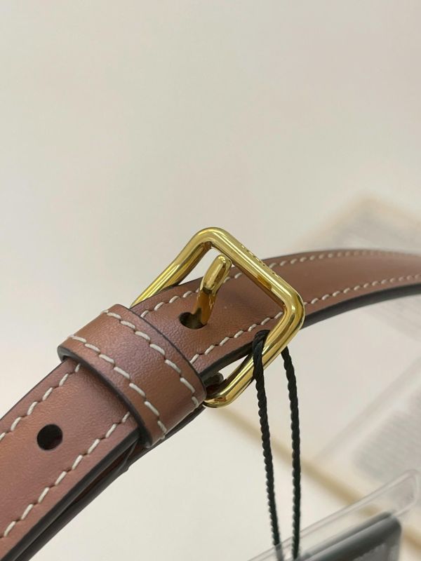 【未使用閒置品】CELINE  凱旋門老花迷你馬鞍包 