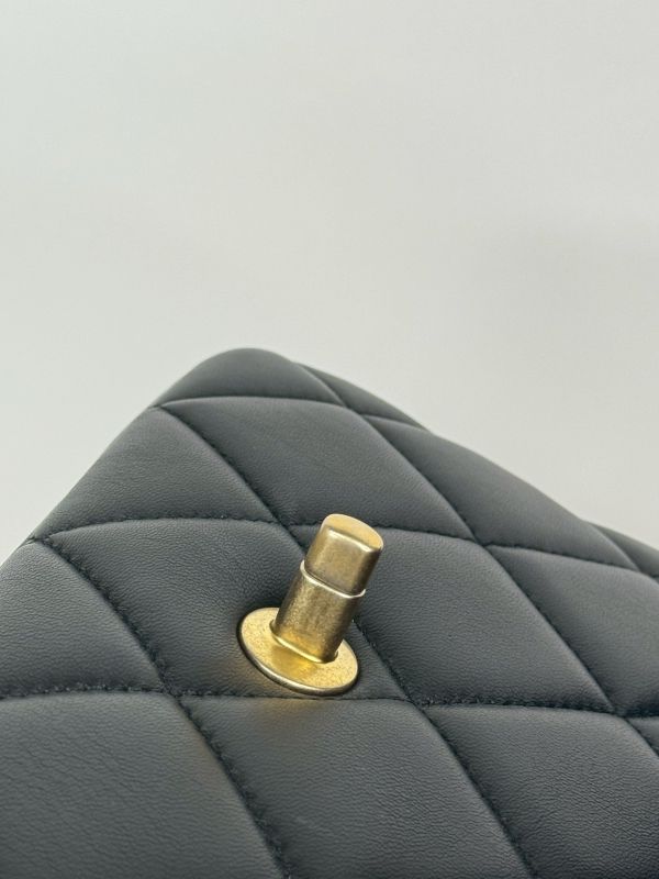 【分期0利率】CHANEL 23S琺瑯愛心珍珠鍊方胖【95成新】 