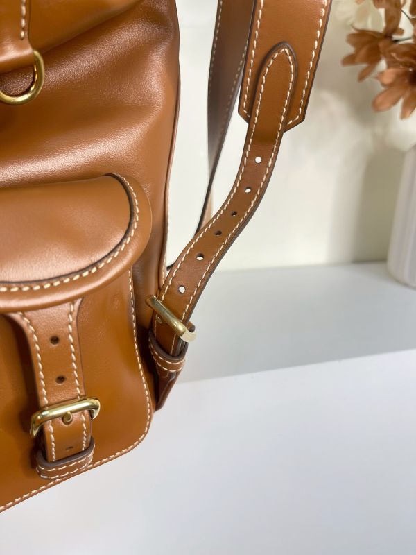 【分期0利率】MIUMIU  皮革後背包 大號 【未使用閒置品】 