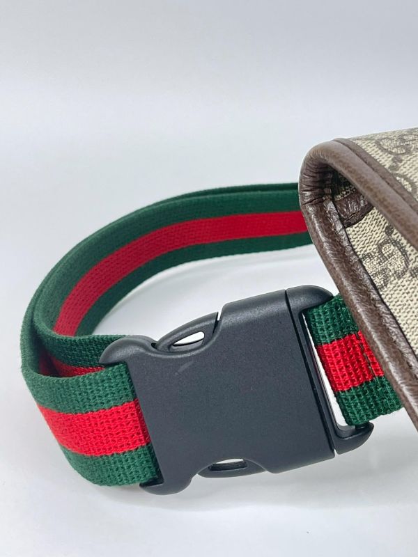 【95成新】GUCCI Supreme虎頭胸包 