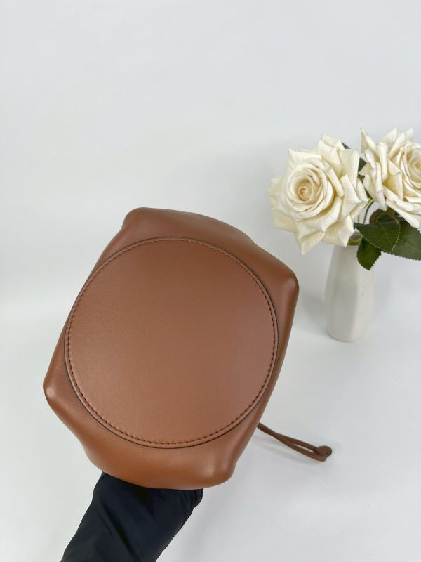 【99成新】BURBERRY 抽繩水桶包 