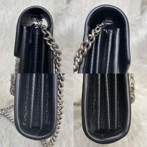 【12期0利率】GUCCI  DIONYSUS黑皮革WOC 20公分【95成新】 