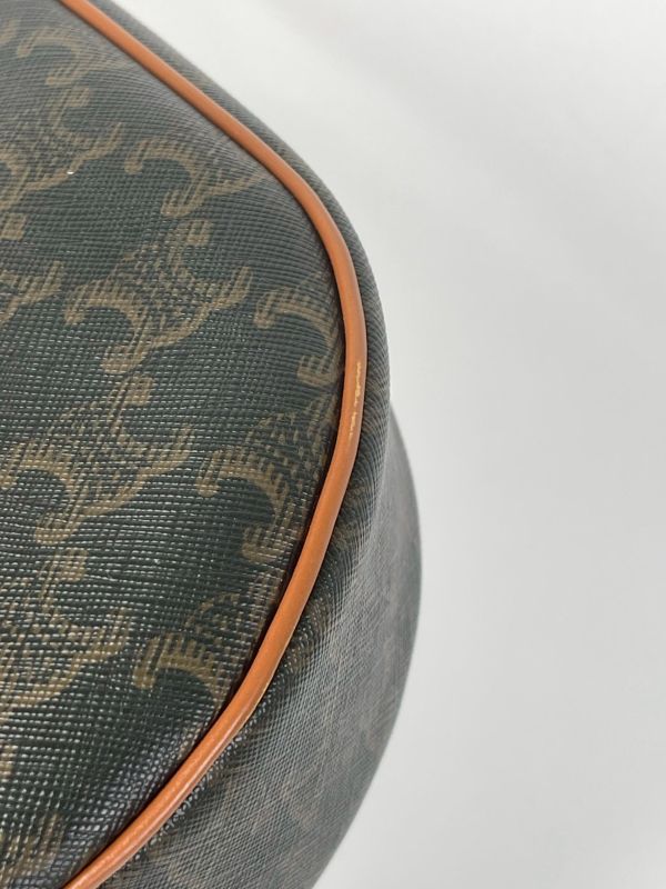 【9成新】CELINE AVA 標誌印花牛皮革手袋 