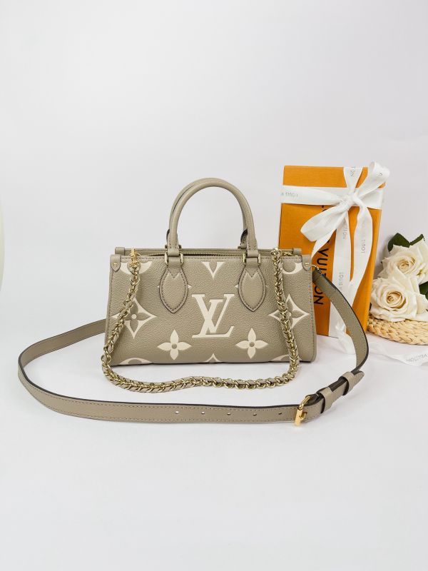 【分期0利率】LV OnTheGo East West 斑鳩灰【99成新】 