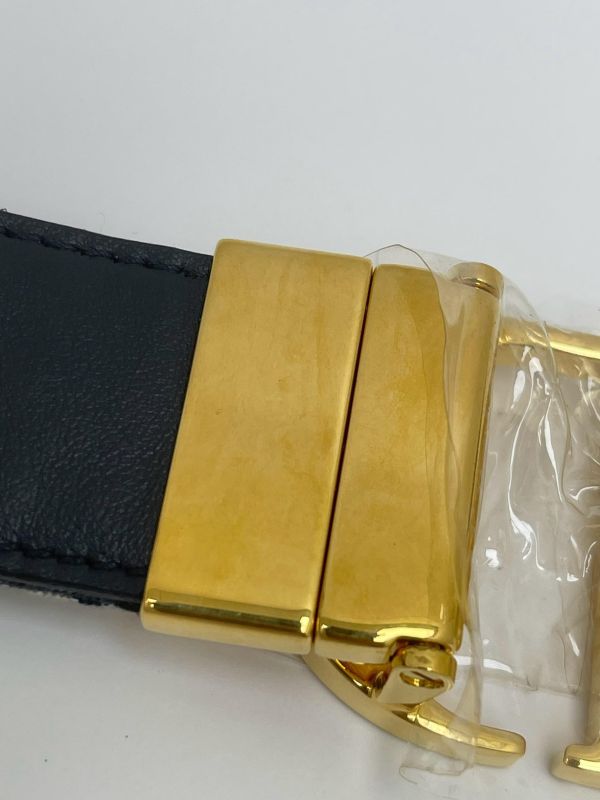 【95成新】DIOR 30 MONTAIGNE 雙面皮帶 3.5公分 