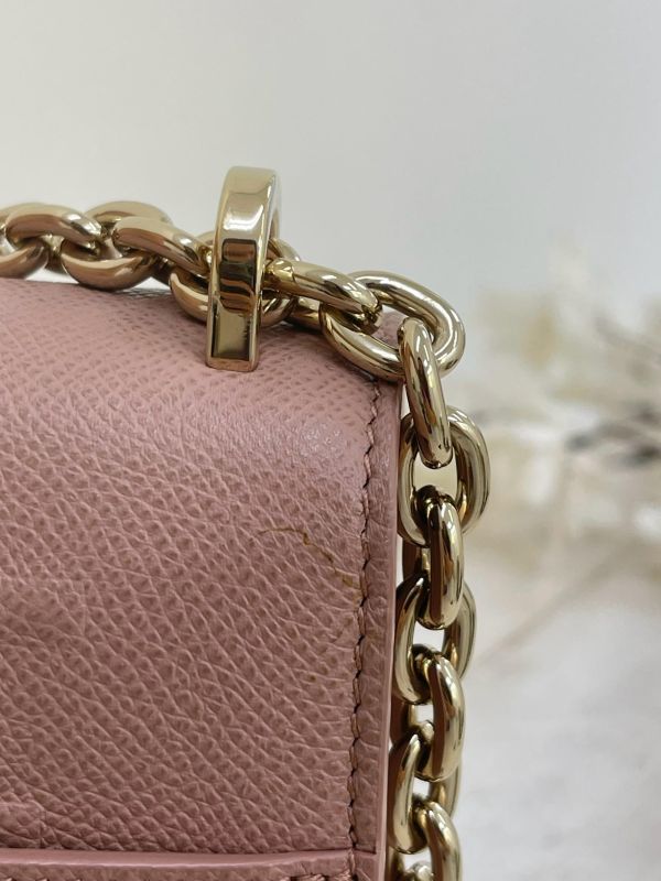 【9成新】DIOR 30 MONTAIGNE 中號 乾燥玫瑰粉 