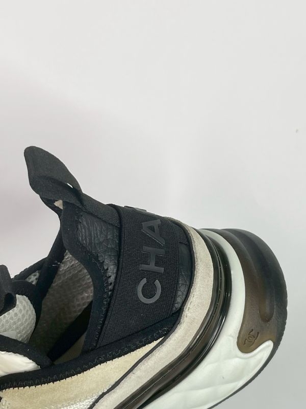 【9成新】CHANEL 黑扣老爹鞋 36.5碼 