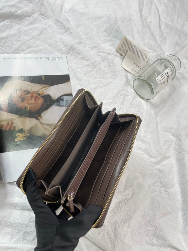 【分期0利率】GUCCI OPHIDIA GG拉鍊長夾【未使用閒置品】 