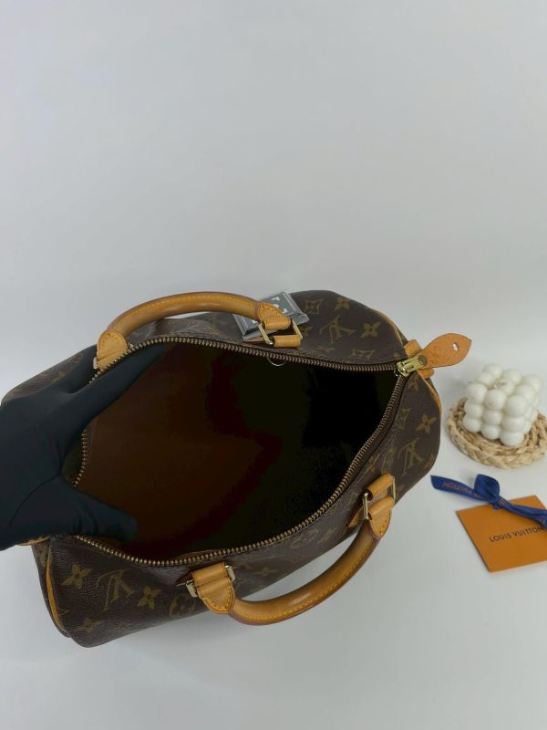【85成新】LV SPEEDY 30 經典Monogram手提波士頓包 