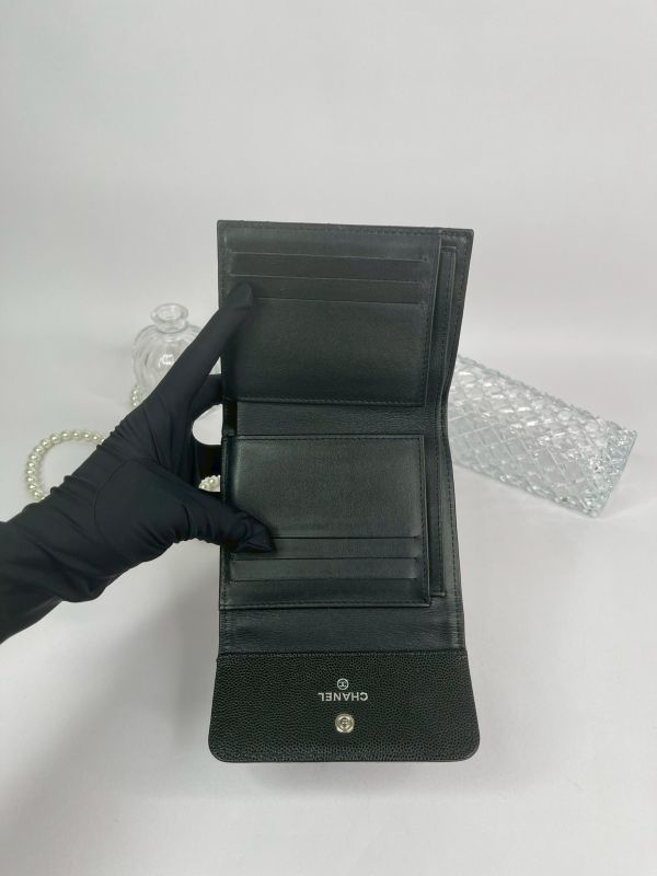 【分期0利率】CHANEL BOY三折短夾【9成新】 