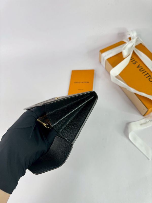 【分期0利率】LV SARAH 拚色長夾【9成新】 