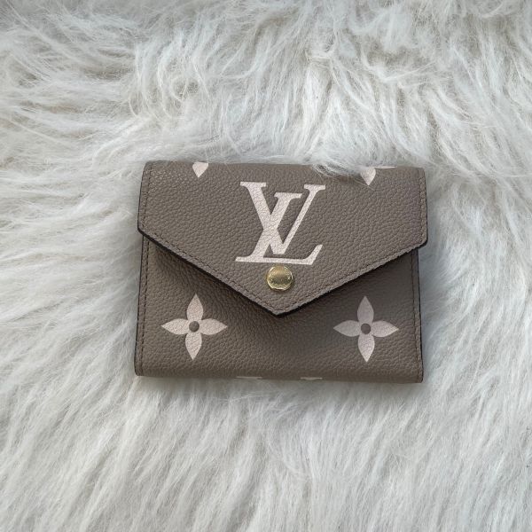 【12期0利率】【全新品】LV Victorine三折短夾 最火斑鳩灰配色【現金價 25800】 