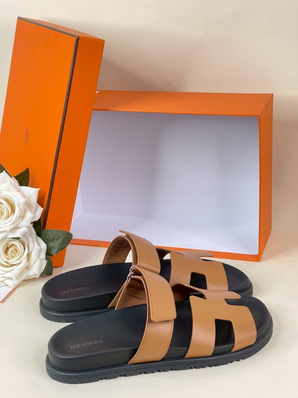 【分期0利率】HERMES  Chypre 二舅鞋  38.5號 【99成新】
