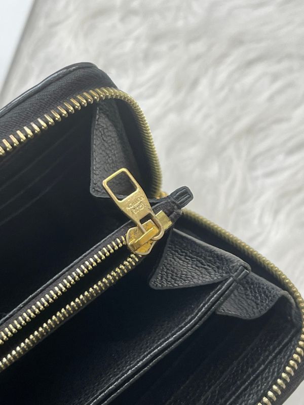 【分期0利率】LV Monogram Empreinte皮革拉鍊長夾【9成新】 
