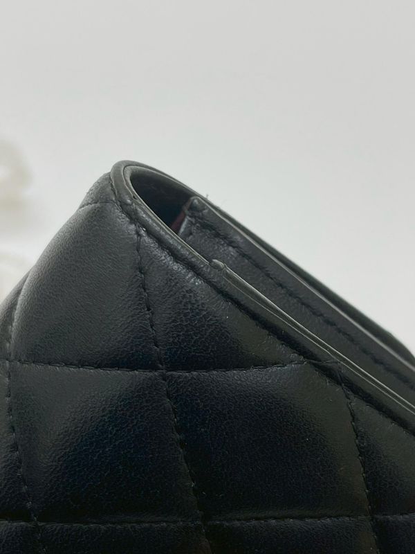【95成新】CHANEL COCO 經典翻蓋長夾 