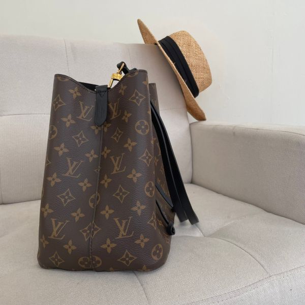 【12期0利率】LV NéoNoé MM 黑色【9成新】 