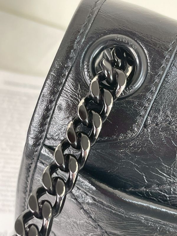 【分期0利率】YSL NIKI 中號 SO BLCAK【95成新】 