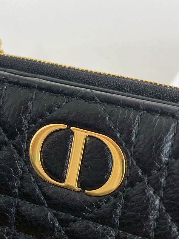 【分期0利率】DIOR Caro Dahlia 錢包【99成新】 