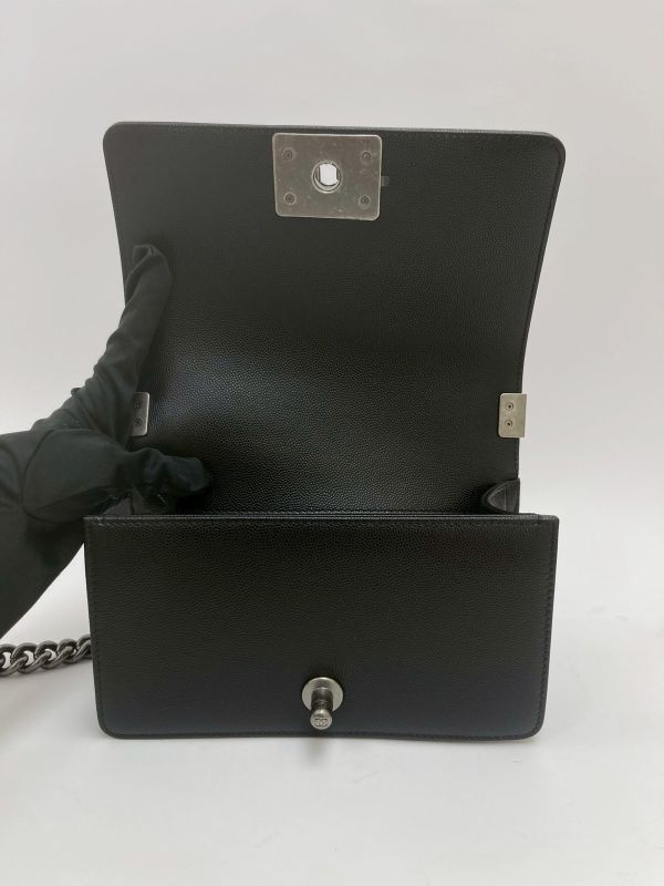 【99成新】CHANEL  BOY 20 小型口蓋包 